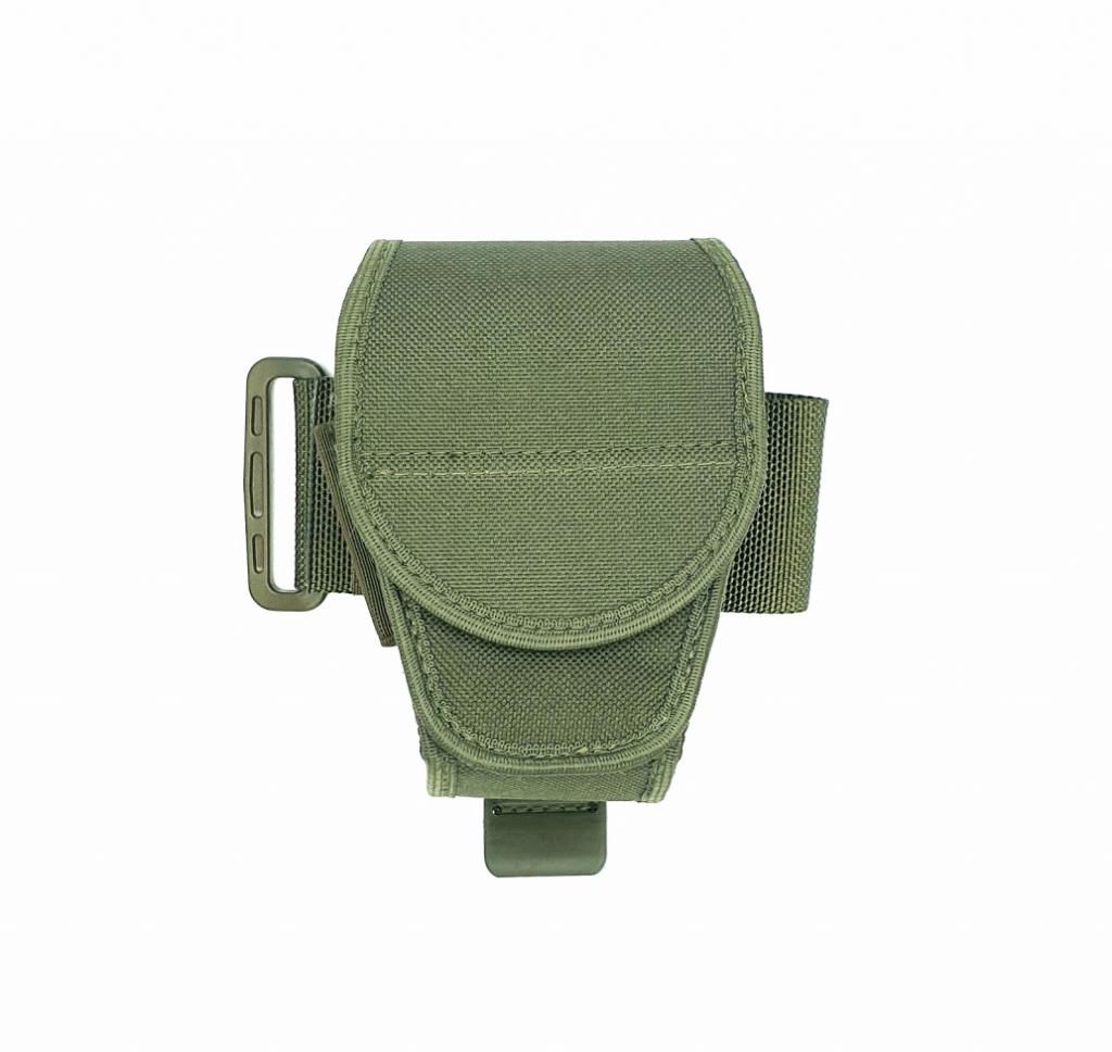 AUTHORITIES BUCKLE REPLACEMENT HANDCUFF CASE OLIVE