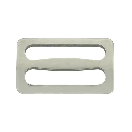 Metal slide buckle 25mm BLACK * *