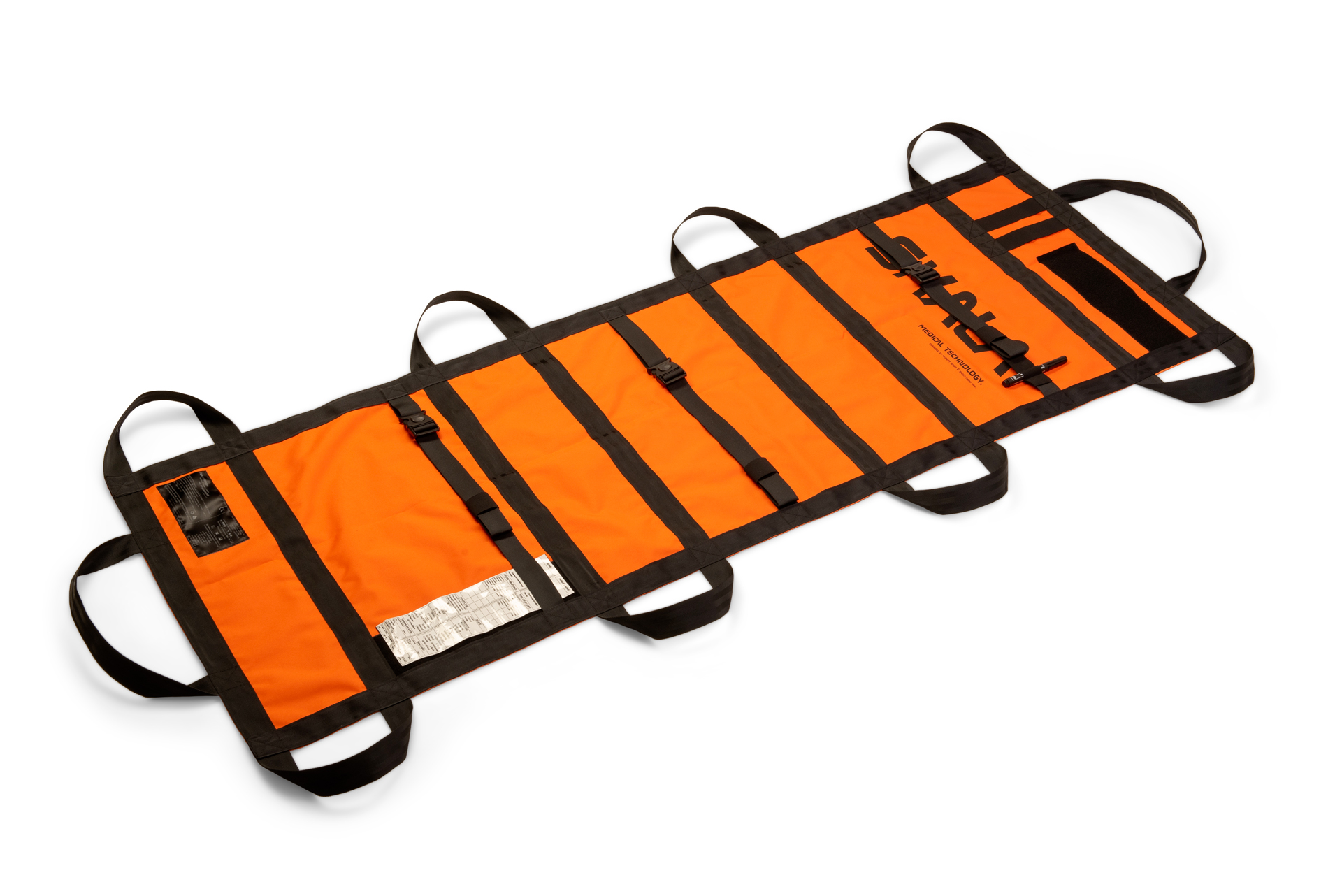 SKALA Litter TRANSPORT EVACUATION SHEET TES-1 HI-VIZ Orange