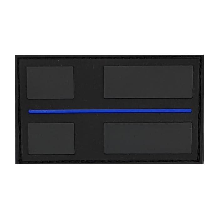 Thin Blue Line Patch 3D