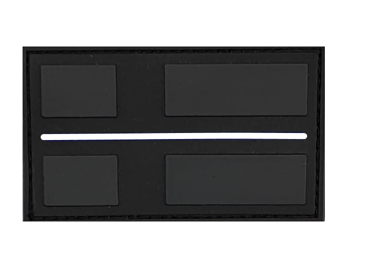 Thin White Line Patch 3D