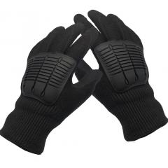 Authorities Black Protective Gloves 1 pairs S -7 