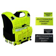 Authorities Gear Ultimate JV- varusteliivi Hi-Viz keltainen