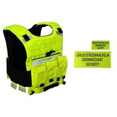 Authorities Gear Ultimate JV- varusteliivi Hi-Viz keltainen