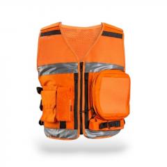 Authorities Gear HI-VIZ EQUIPMENT VEST ORANGE