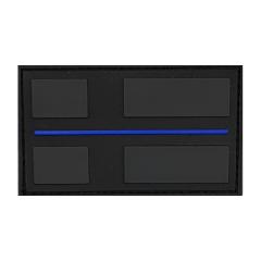 Thin Blue Line Patch 3D