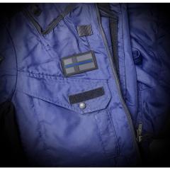 Thin Blue Line Patch 3D