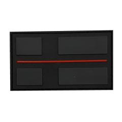 Thin Red Line Patch 3D