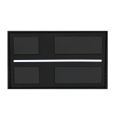 Thin White Line Patch 3D